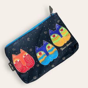 Laurel burch makeup/pencil bag